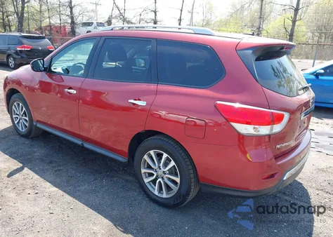 2013 Nissan Pathfinder Sv from USA, damaged, VIN 5N1AR2MM6DC638790